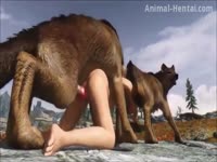 Dog fuck hentai